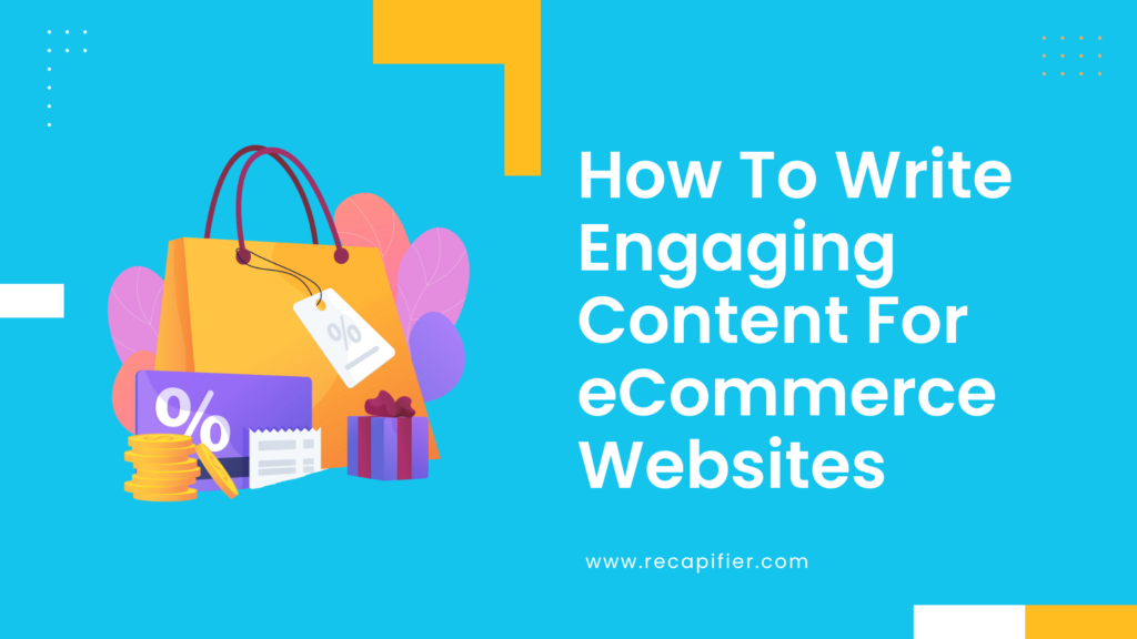 Content ecommerce websites