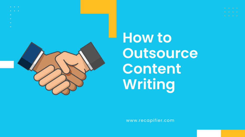 Outsource content writing