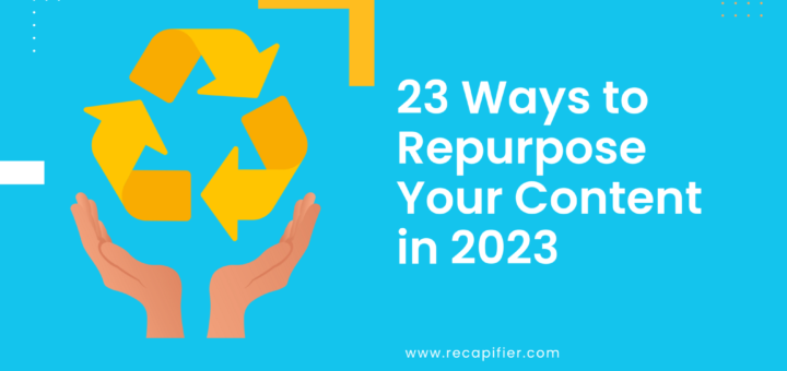 Repurpose content